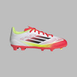 Guayos adidas Kids F50 League FG/MG-Blanco-Rojo