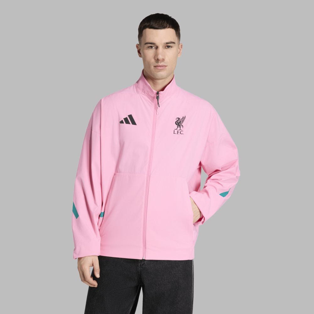 Chaqueta adidas Hombre Liverpool Fc - Rosado