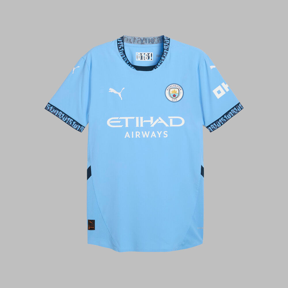 Camiseta Puma Hombre Local Del Manchester City 24/25- Azul