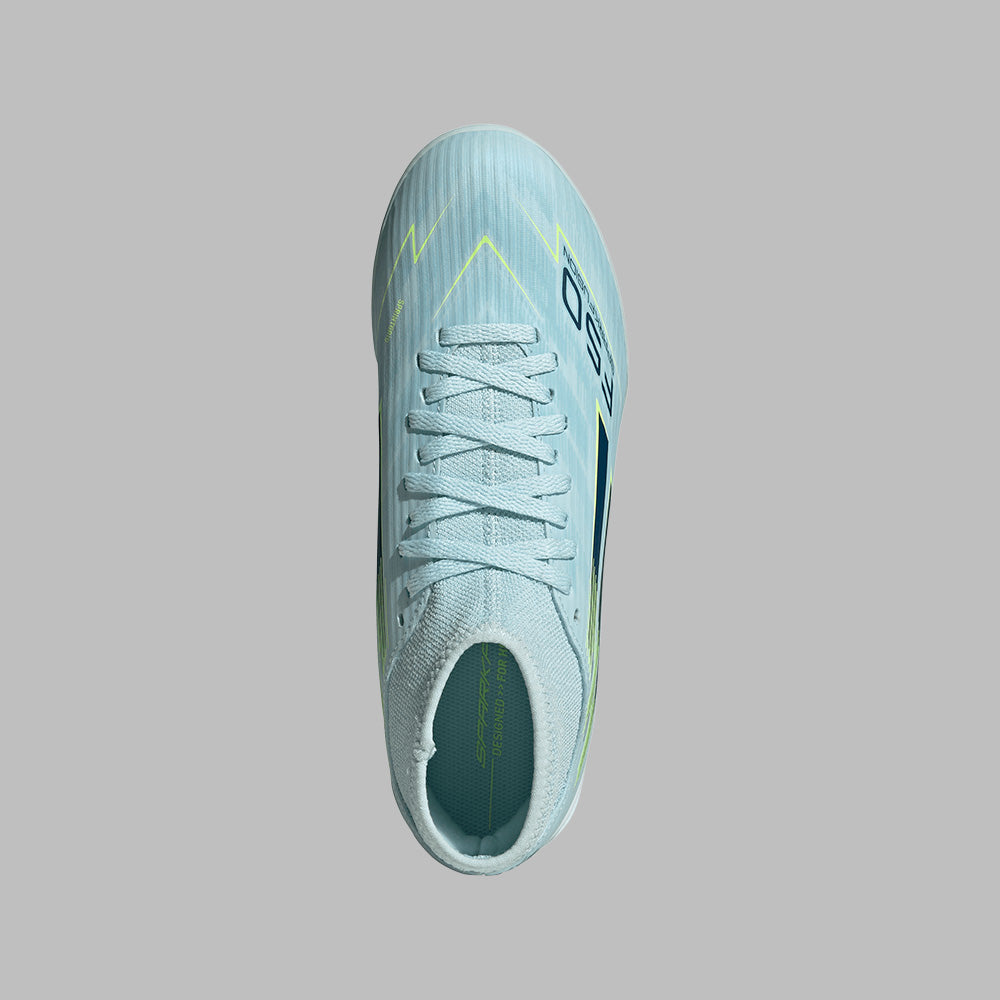 Guayos adidas Mujer F50 Sparkfusion Club  FG - Azul