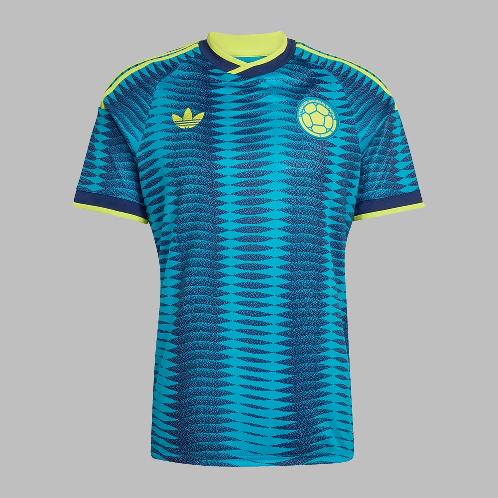 Camiseta adidas hombre Visitante Selección Colombia 26  - Azul
