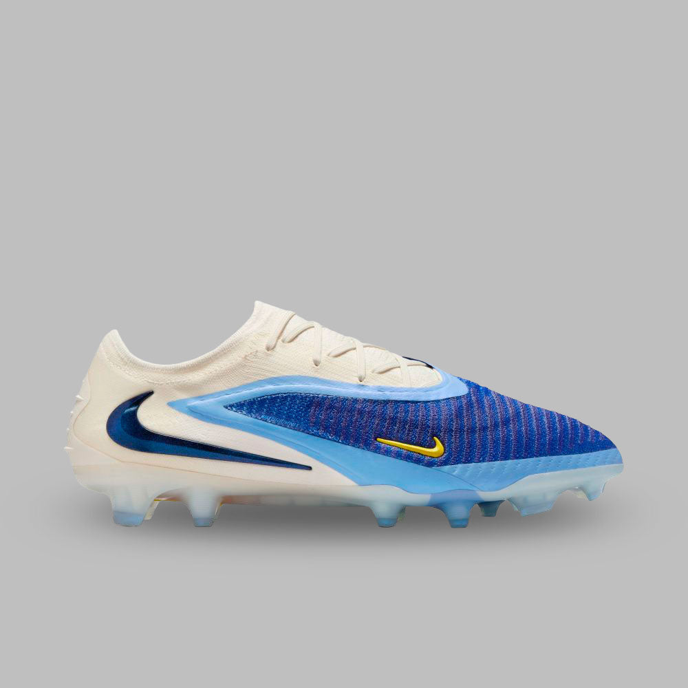 Guayos Nike Unisex Phantom 6 Low Elite FG - Azul/Blanco