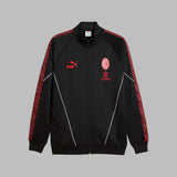 Chaqueta Puma Hombre KING Anthem del AC Milan - Negro - Rojo