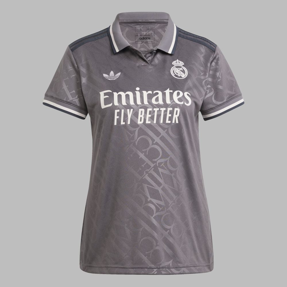 Camiseta adidas Mujer 3ra Equipacion Real Madrid 24 - Gris