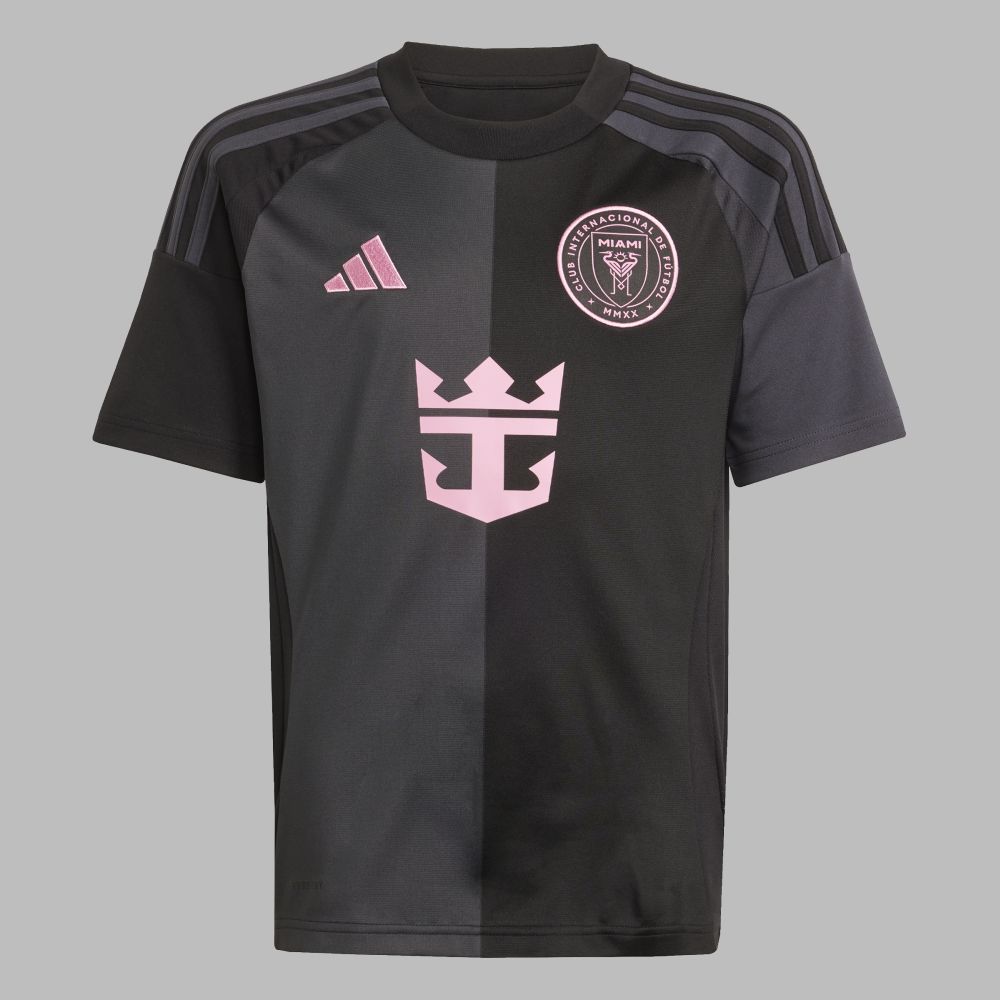 Camiseta adidas Jr Inter Miami CF 25 Messi Away Jersey -Gris