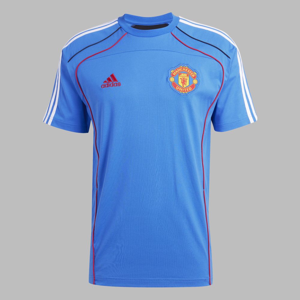 Camiseta adidas Hombre Manchester United UBP  - Azul