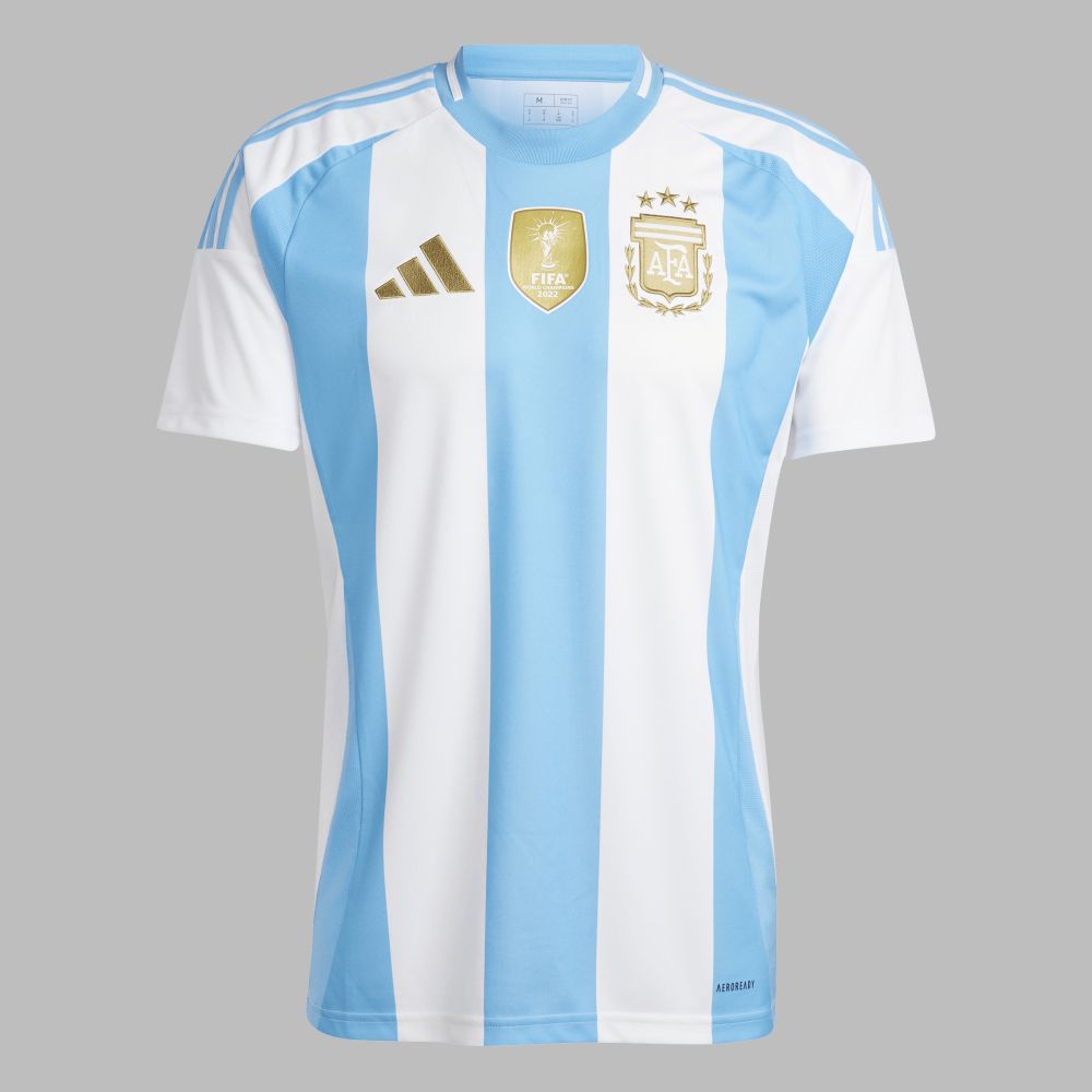 Camiseta adidas Hombre Local Sele Argentina 24 - Blanco