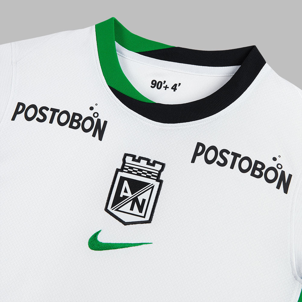 Camiseta Nike Kids Visitante Atletico Nacional 2026