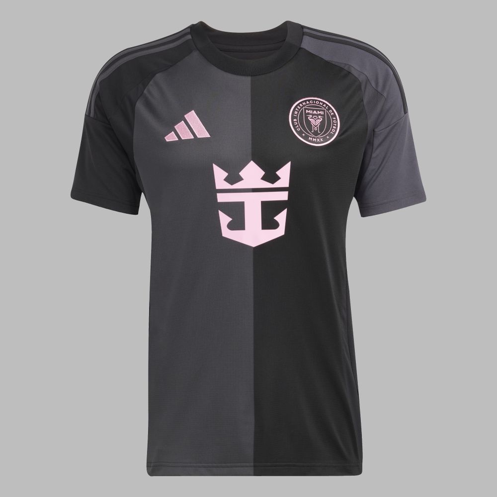 Camiseta adidas Hombre 2da  Inter Miami Cf 25 Messi-Gris