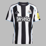 Camiseta adidas Hombre local Newcastle FC 25 - Blanco -Negro