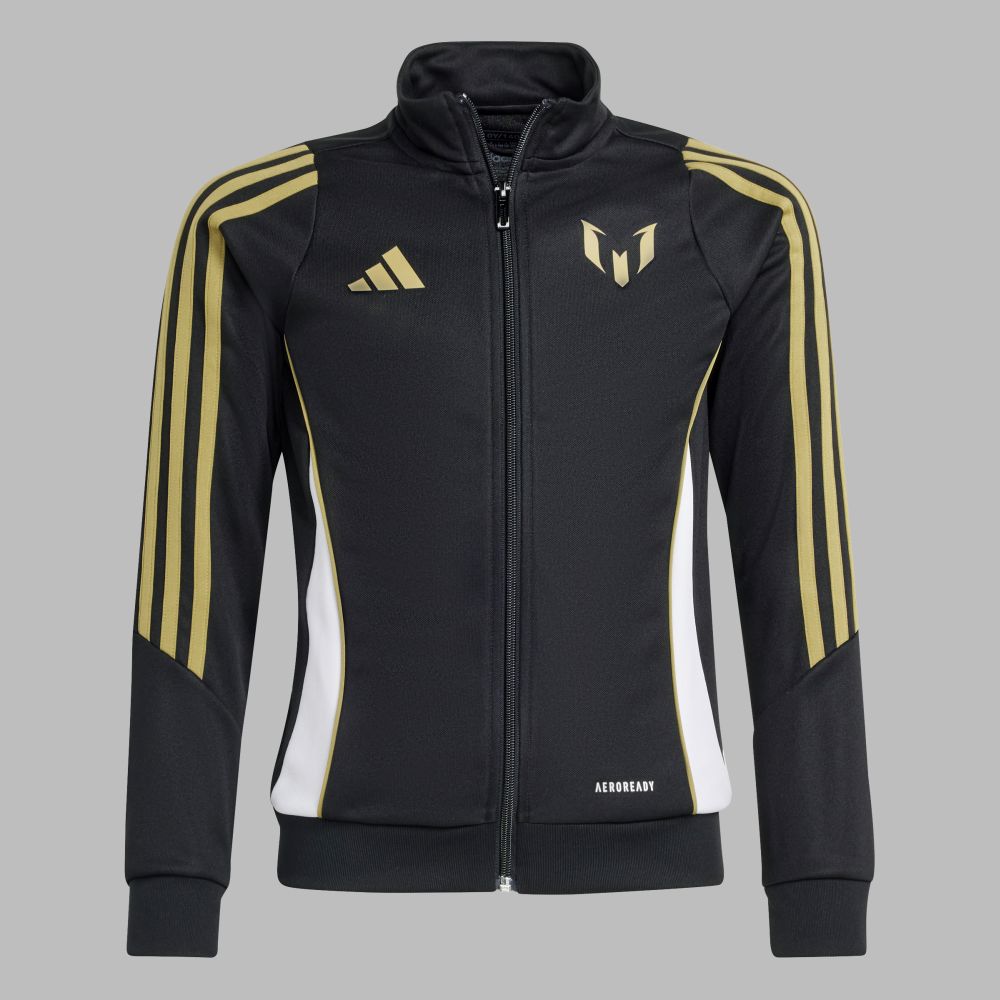 Chaqueta adidas Kids Deportiva Messi - Negro