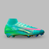 Guayos Nike Hombre Zm Superfly 10 Elite  FG - Azul-Multicolor