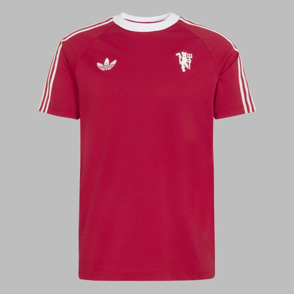 Camiseta adidas Hombre Originals Manchester United  - Granate