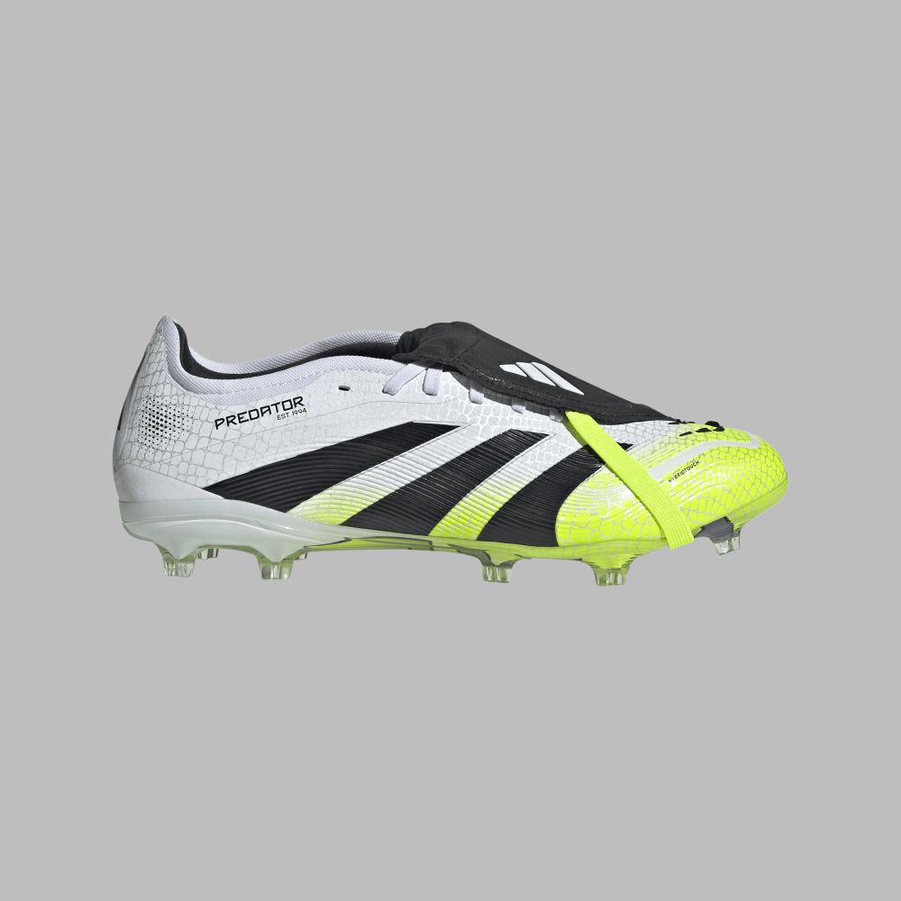 Guayos adidas Hombre Predator Pro FG – Blanco/Verde