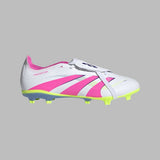 Guayos adidas Hombre Predator League Lengüeta Plegable FG-Blanco