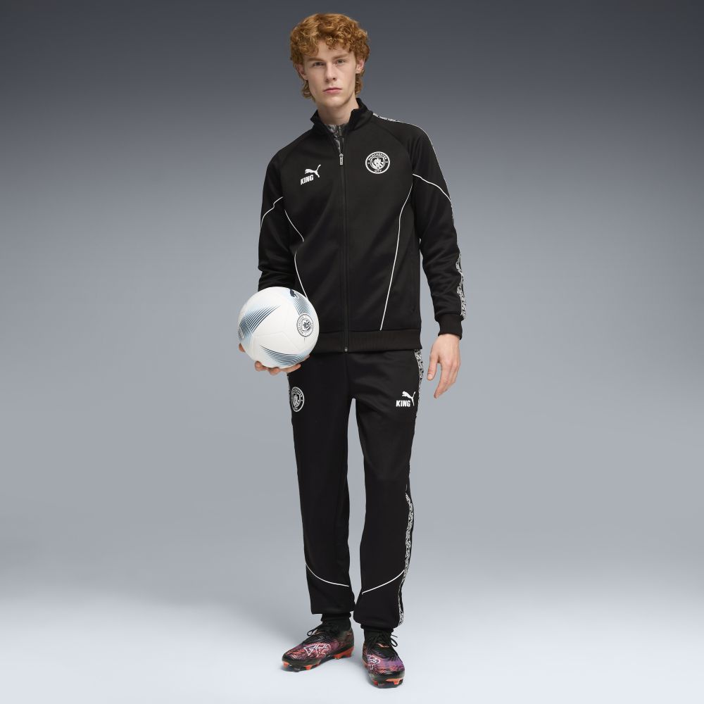 Chaqueta Puma Hombre Manchester City King Anthem - Negro