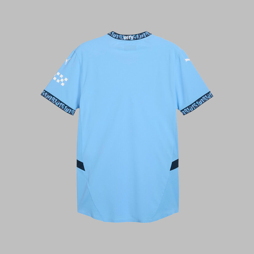 Camiseta Puma Hombre Local Del Manchester City 24/25- Azul