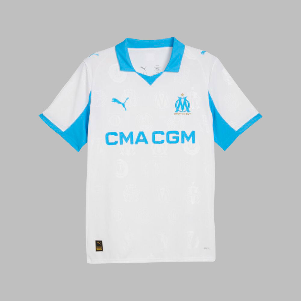 Camiseta Puma Hombre Olympique De Merseille 25/26-Blanco