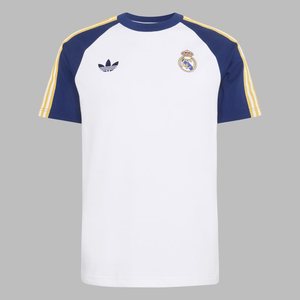 Camiseta adidas Hombre Real Madrid Originals - Blanco