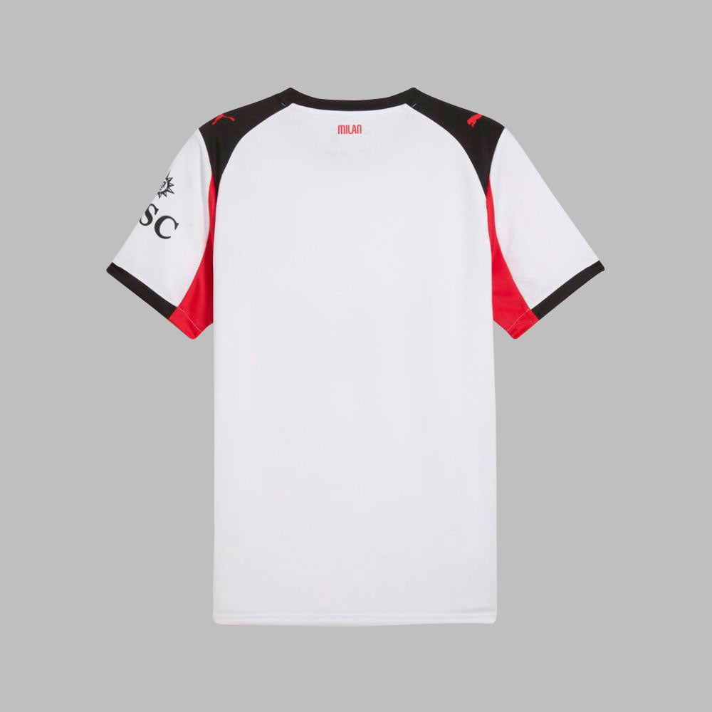Camiseta Puma Hombre Ac Milan 25/26 Visitante  -Blanco