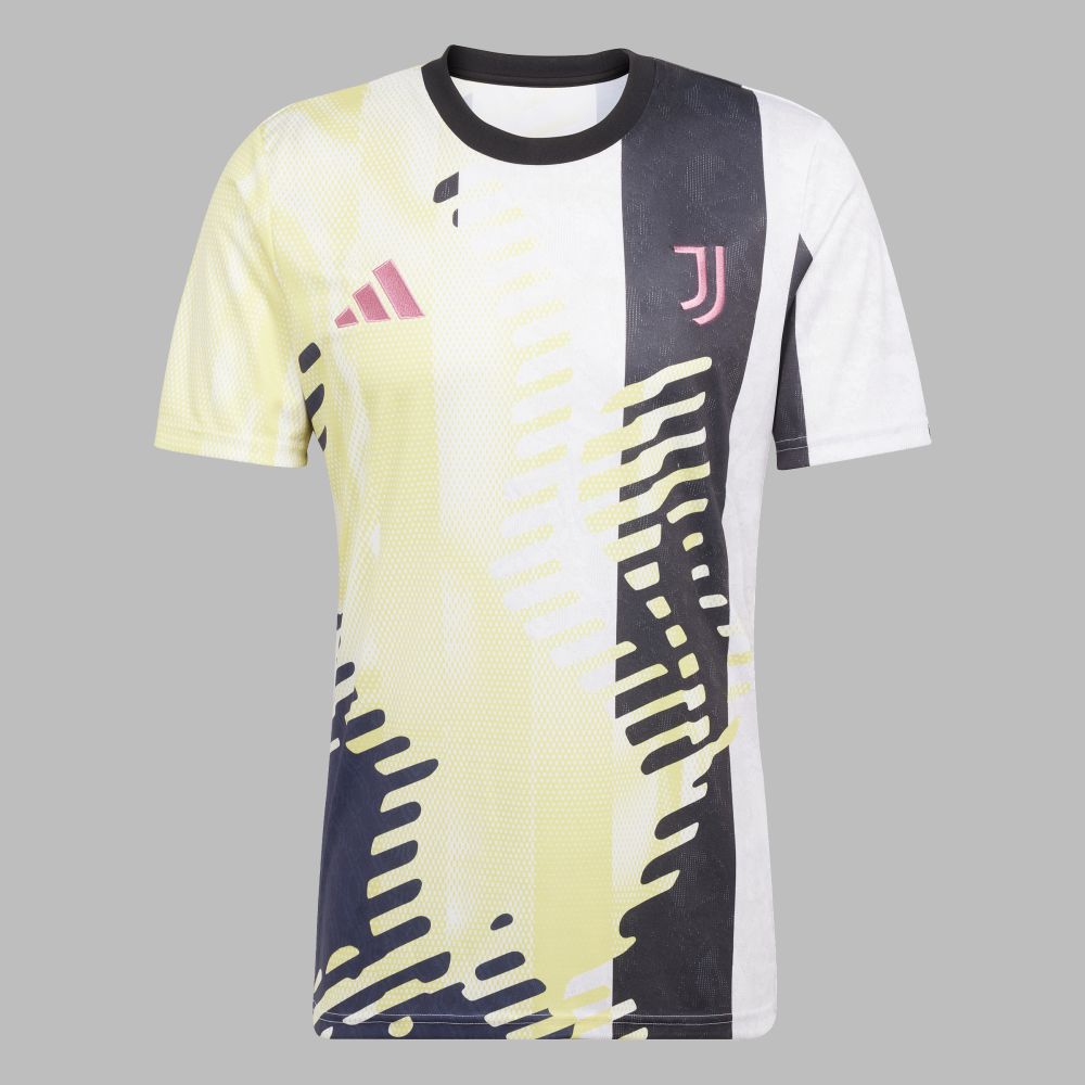 Camiseta adidas Hombre Prepartido Juventus 24-Amarillo-Negro