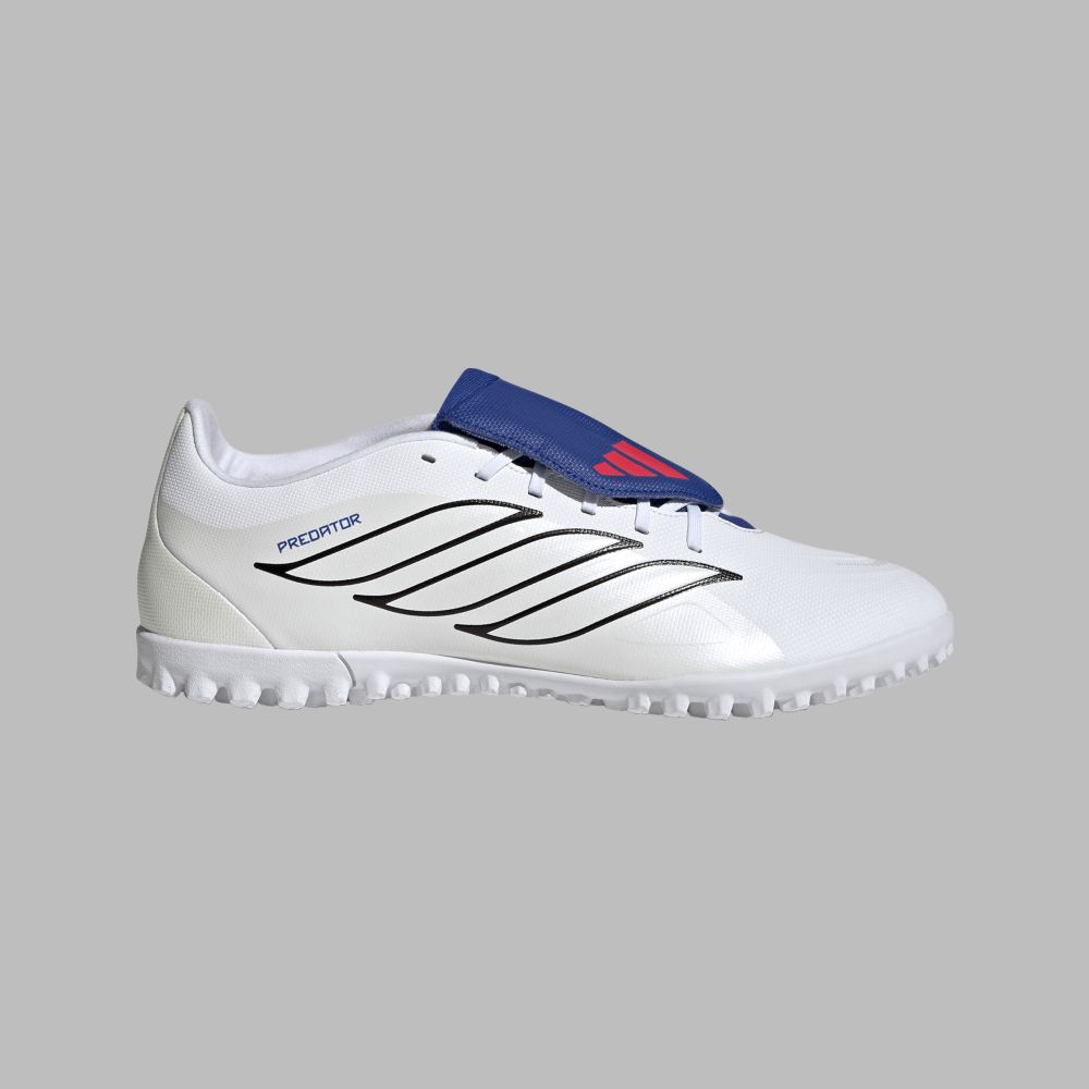 Torretin adidas Hombre Predator Club con Lengüeta Plegable TF - Blanco