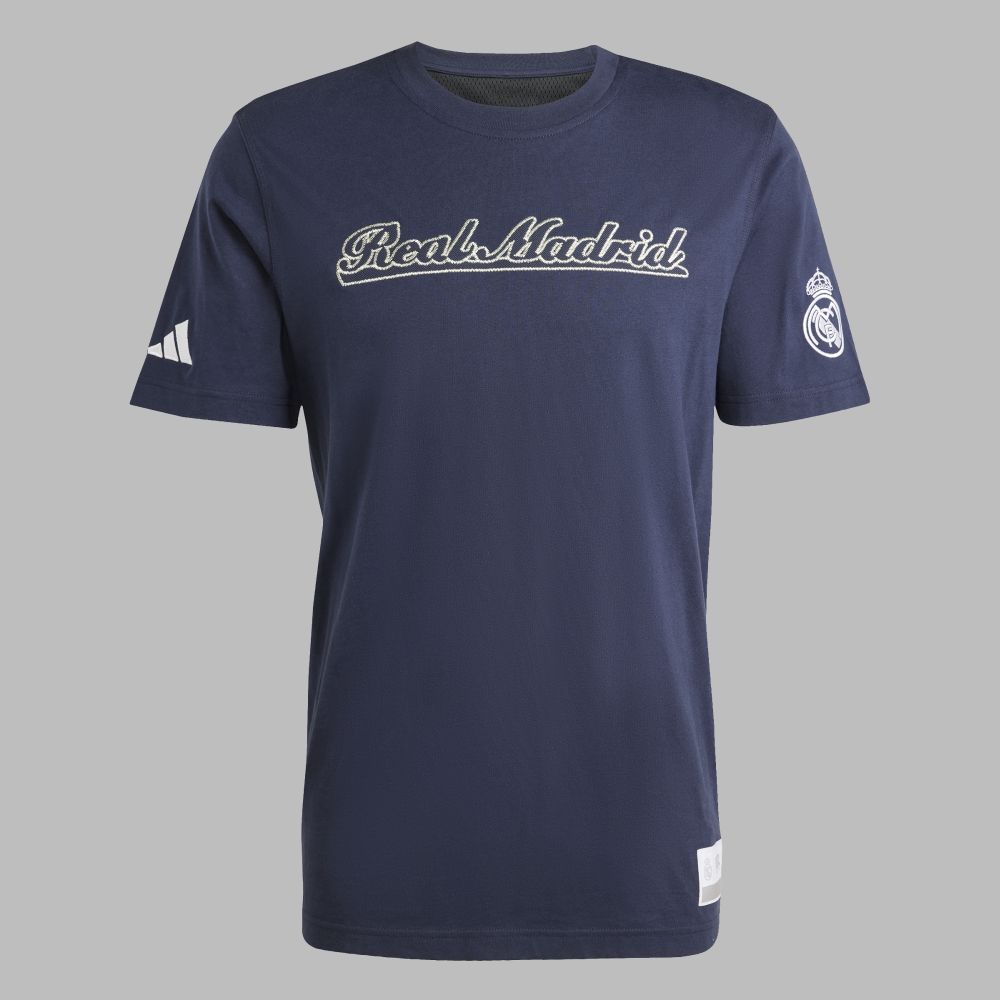 Camiseta adidas Hombre Real Madrid US Pack - Azul