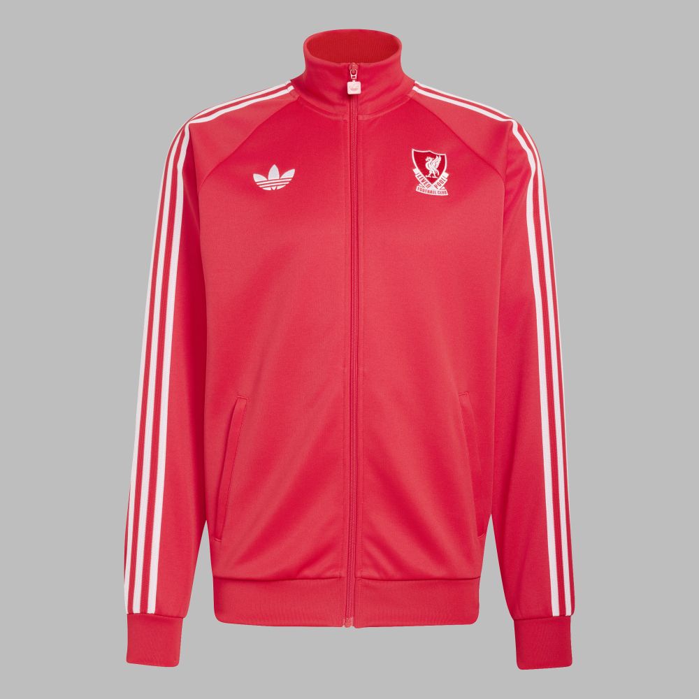Chaqueta adidas Hombre Deportiva Originals Liverpool FC - Rojo