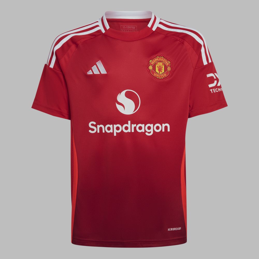 Camiseta adidas Kids Manchester United 24 Home Jersey - Rojo