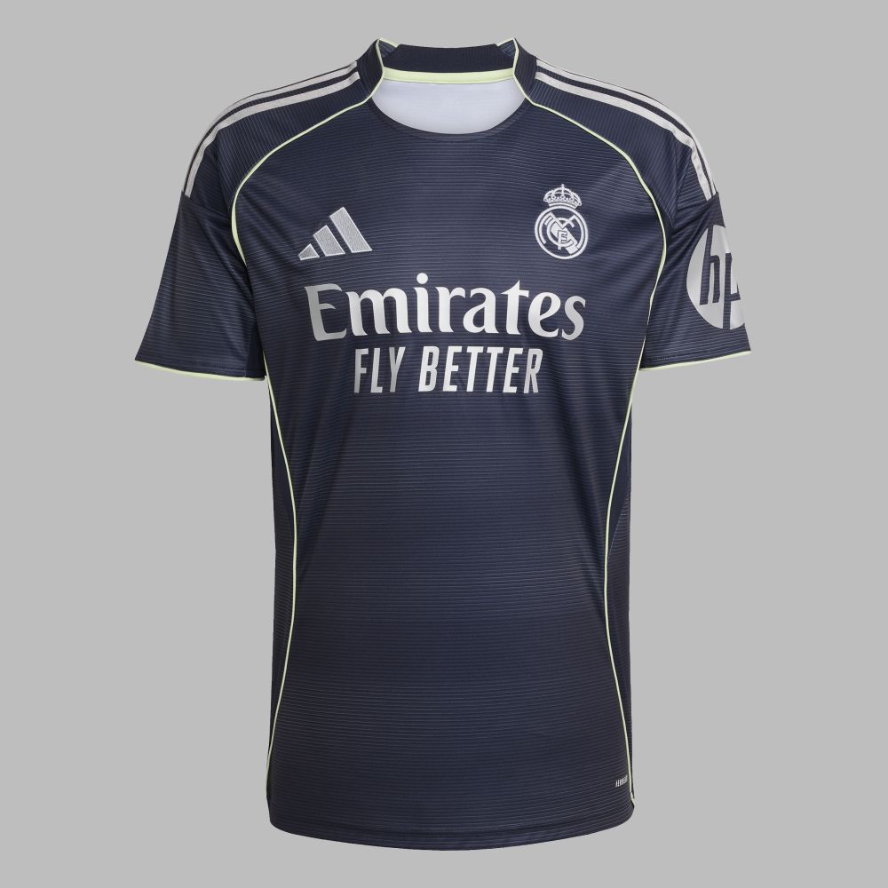Camiseta adidas Hombre Visitante Real Madrid 25/26 - Gris