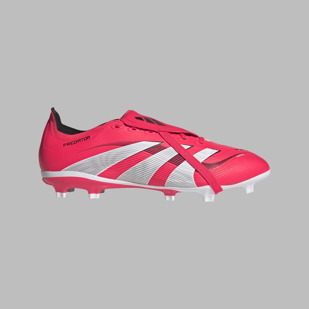 Guayos adidas Hombre Predator League FG/MG -Rojo-Blanco