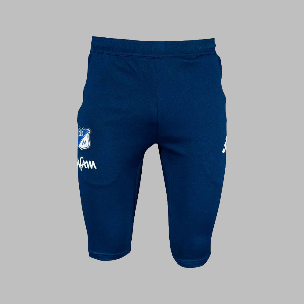 Pantaloneta adidas Hombre Millonarios Entrenamiento - Azul
