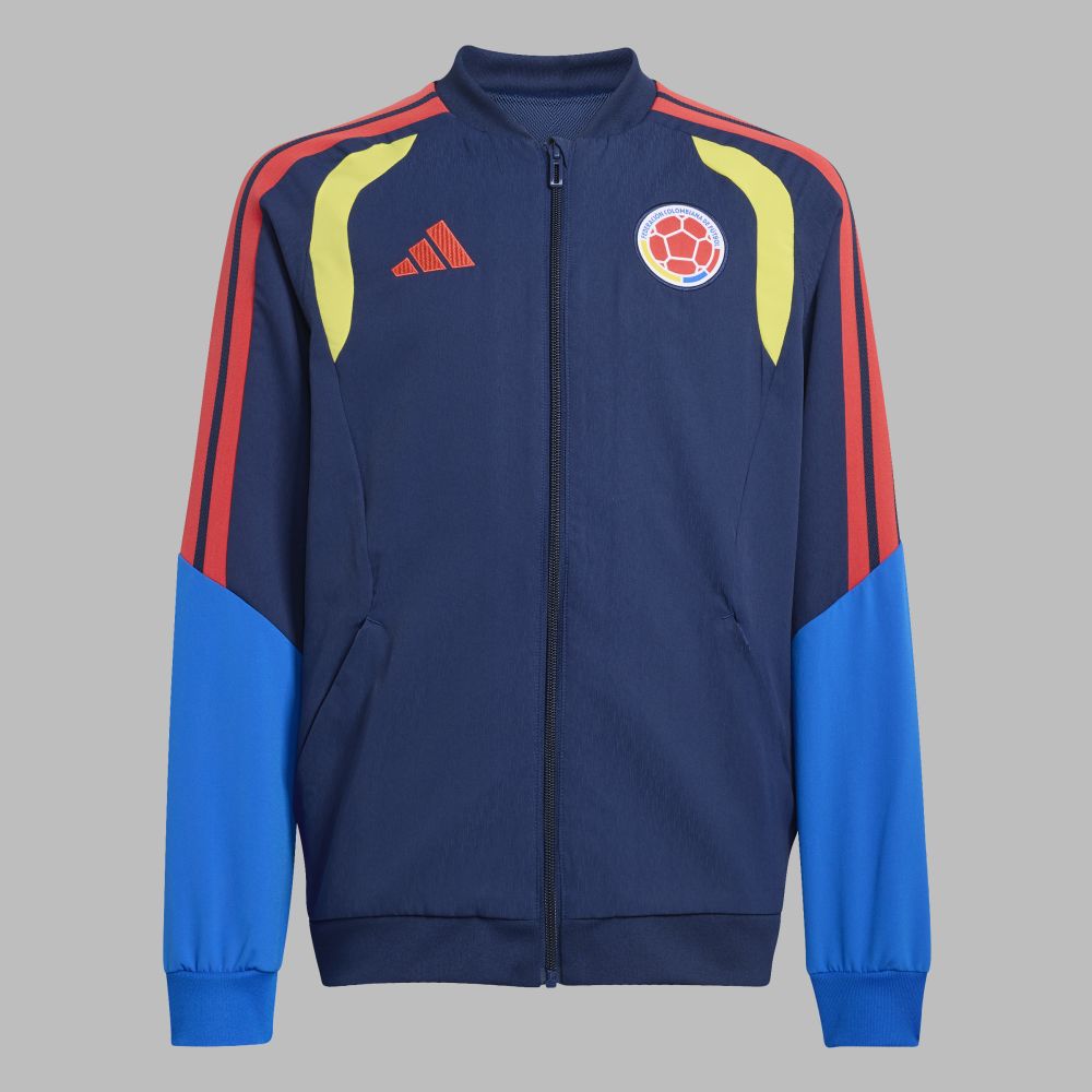Chaqueta adidas Kids de presentación Tiro de Colombia 2026