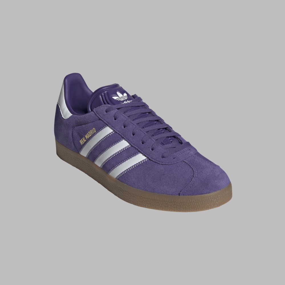Tenis adidas Hombre Gazelle Real Madrid Terrace Icons-Morado