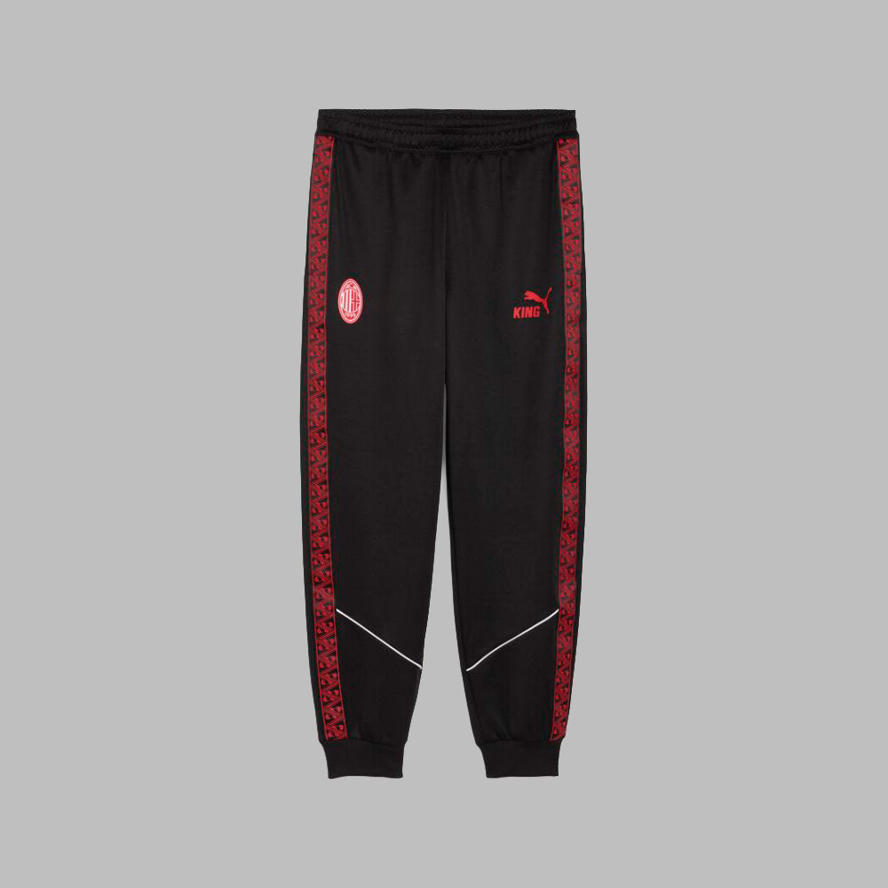 Pantalón Puma Hombre King Anthem del AC Milan - Negro - Rojo