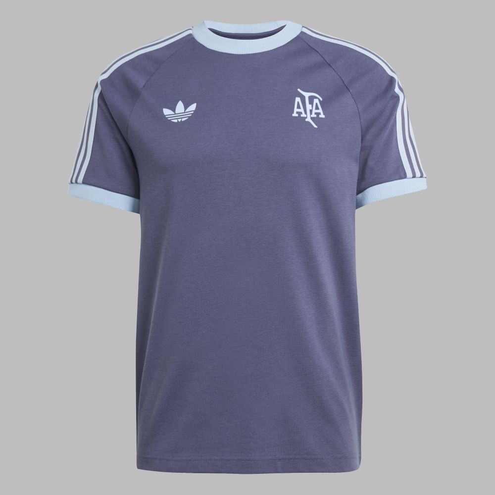 Camiseta adidas Hombre aniversario Argentina-Azul