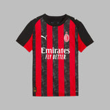 Camiseta Puma Kids home AC Milan 25/26 - Negro - Rojo