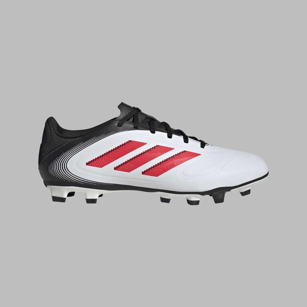 Guayos adidas Hombre Copa Pure III Club FG/MG-Blanco-Negro
