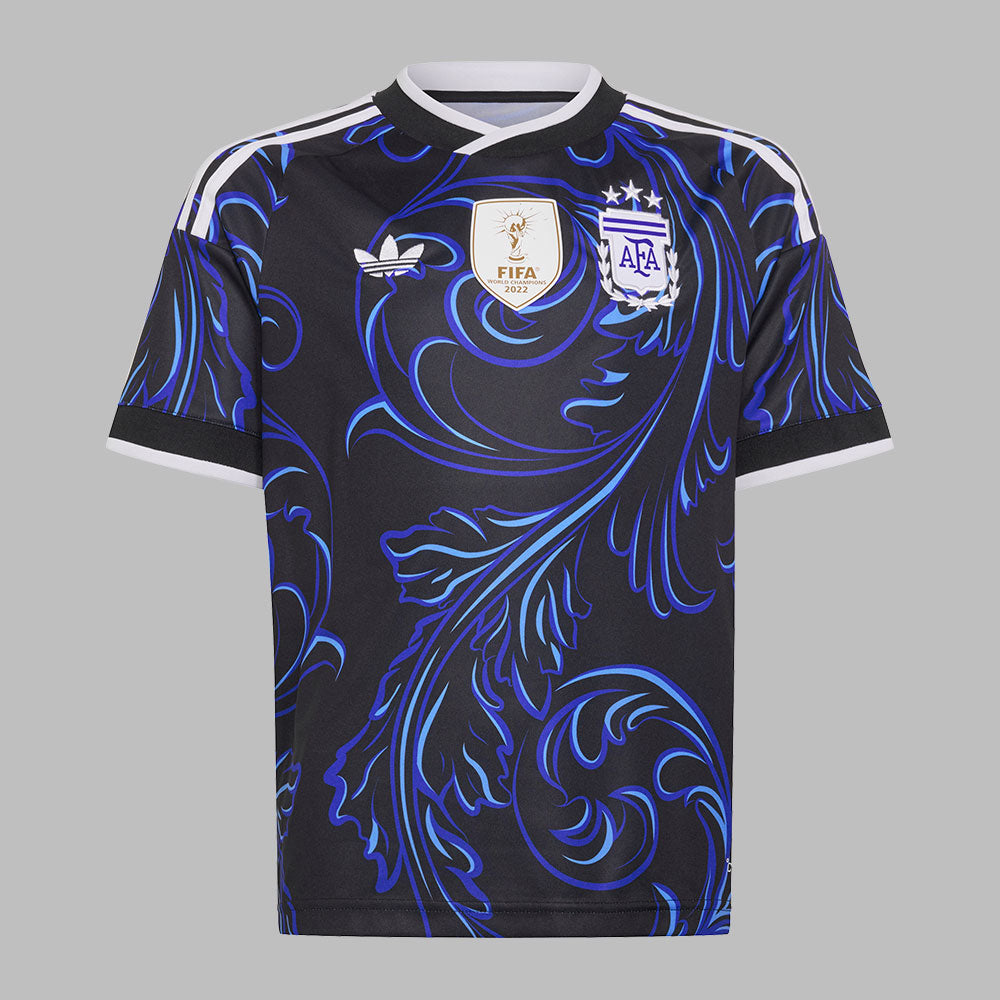 Camiseta adidas Niños Visitante Selección Argentina 26  - Negro