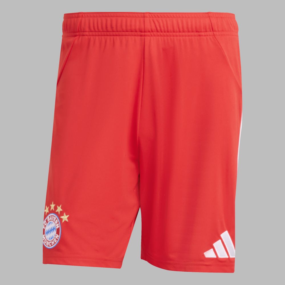 Pantaloneta adidas Hombre 1ra Equipación FC Bayern 25-Rojo