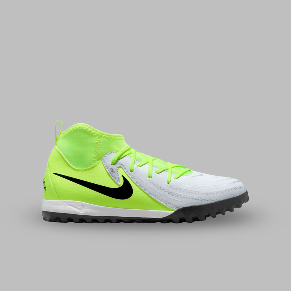 Torretin Nike Kids Jr Phantom Luna II Academy TF-Plateado-Verde