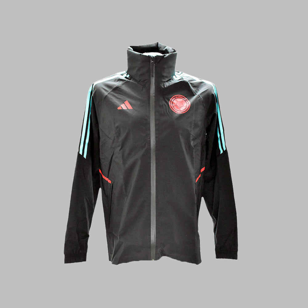 Chaqueta adidas Hombre FCF Rain - Negro