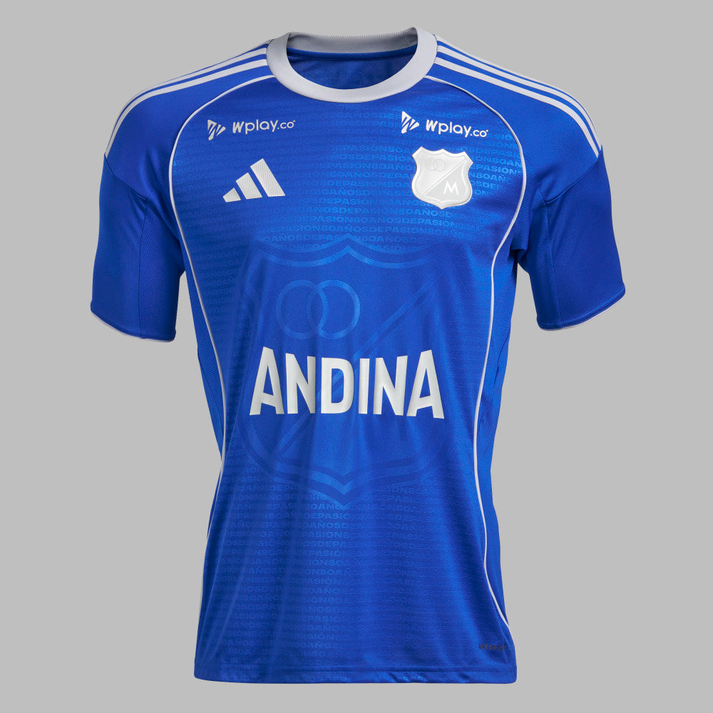 Camiseta adidas Hombre Local Millonarios 2026