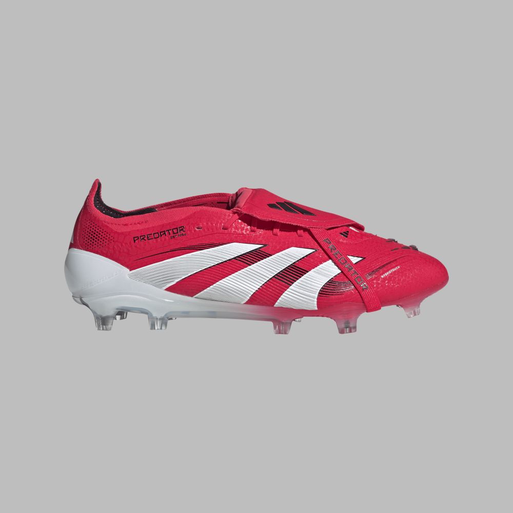 Guayos adidas Unisex Predator Elite Fold-Over Tongue FG-Rojo