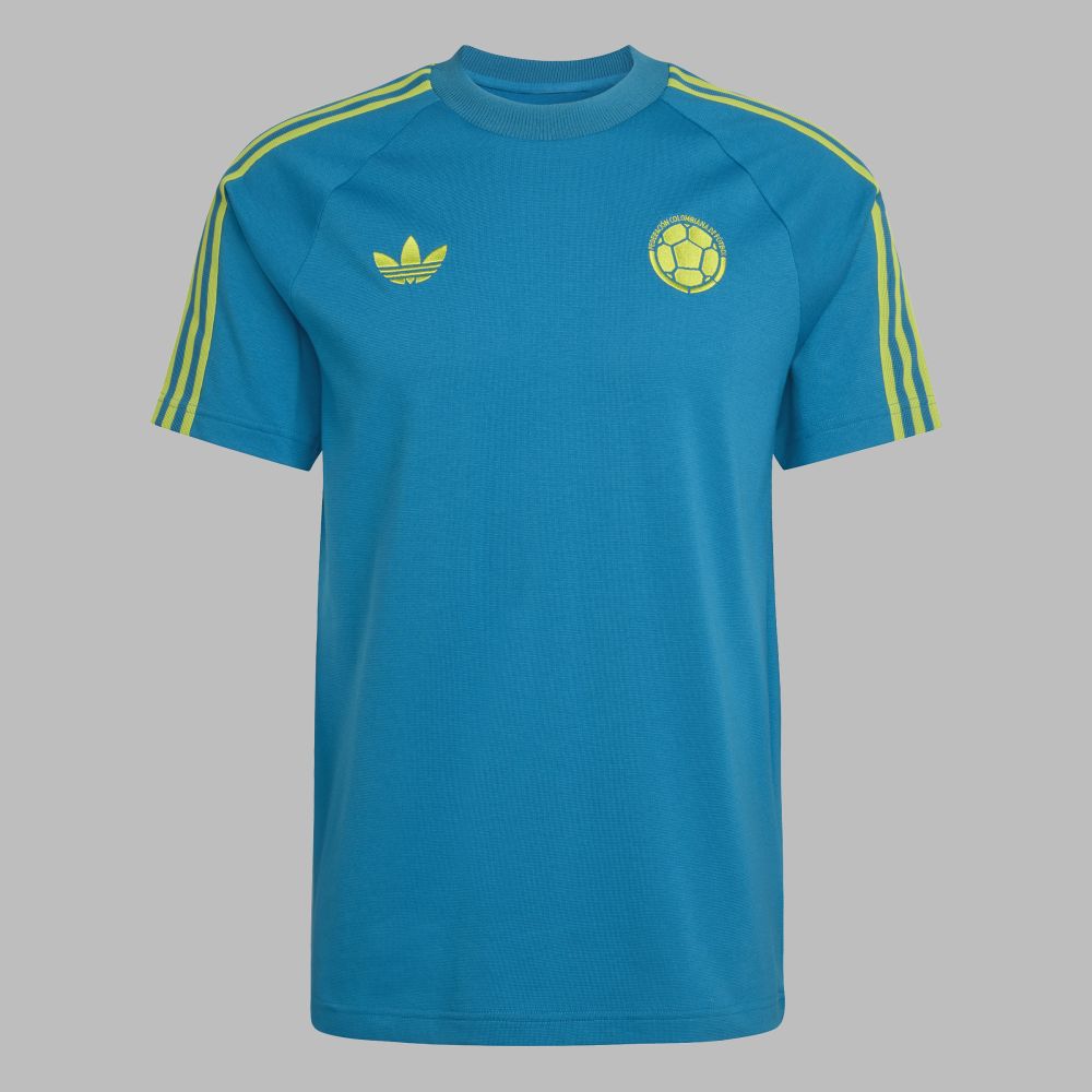 Camiseta adidas Hombre Colombia Originals - Azul