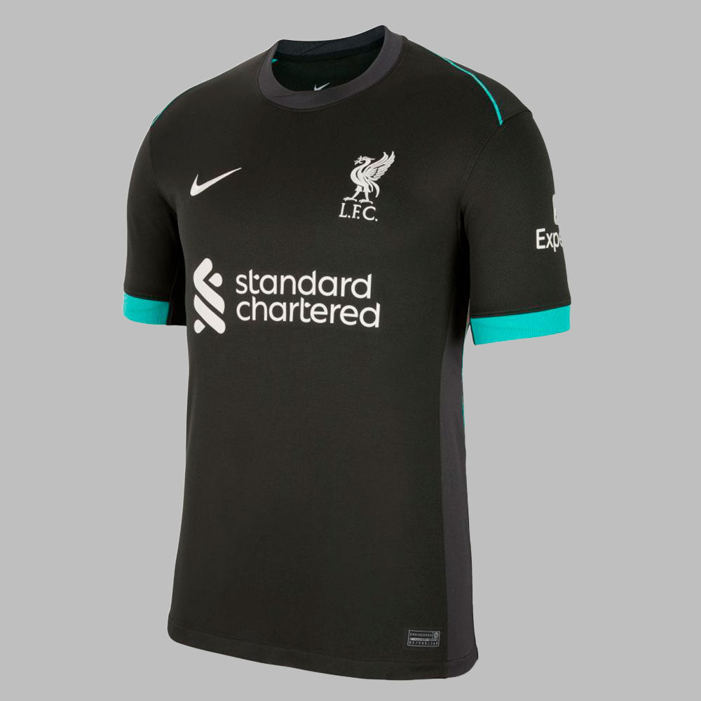 Camiseta Nike Hombre Liverpool Dri-Fit Jsy Ss Stad Aw -Negro