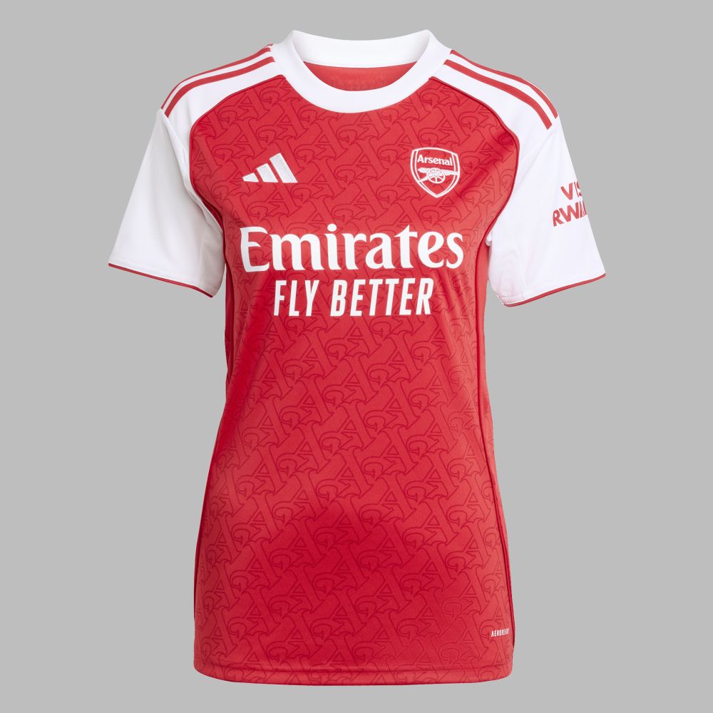 Camiseta adidas Mujer Local Arsenal 25/26  - Rojo