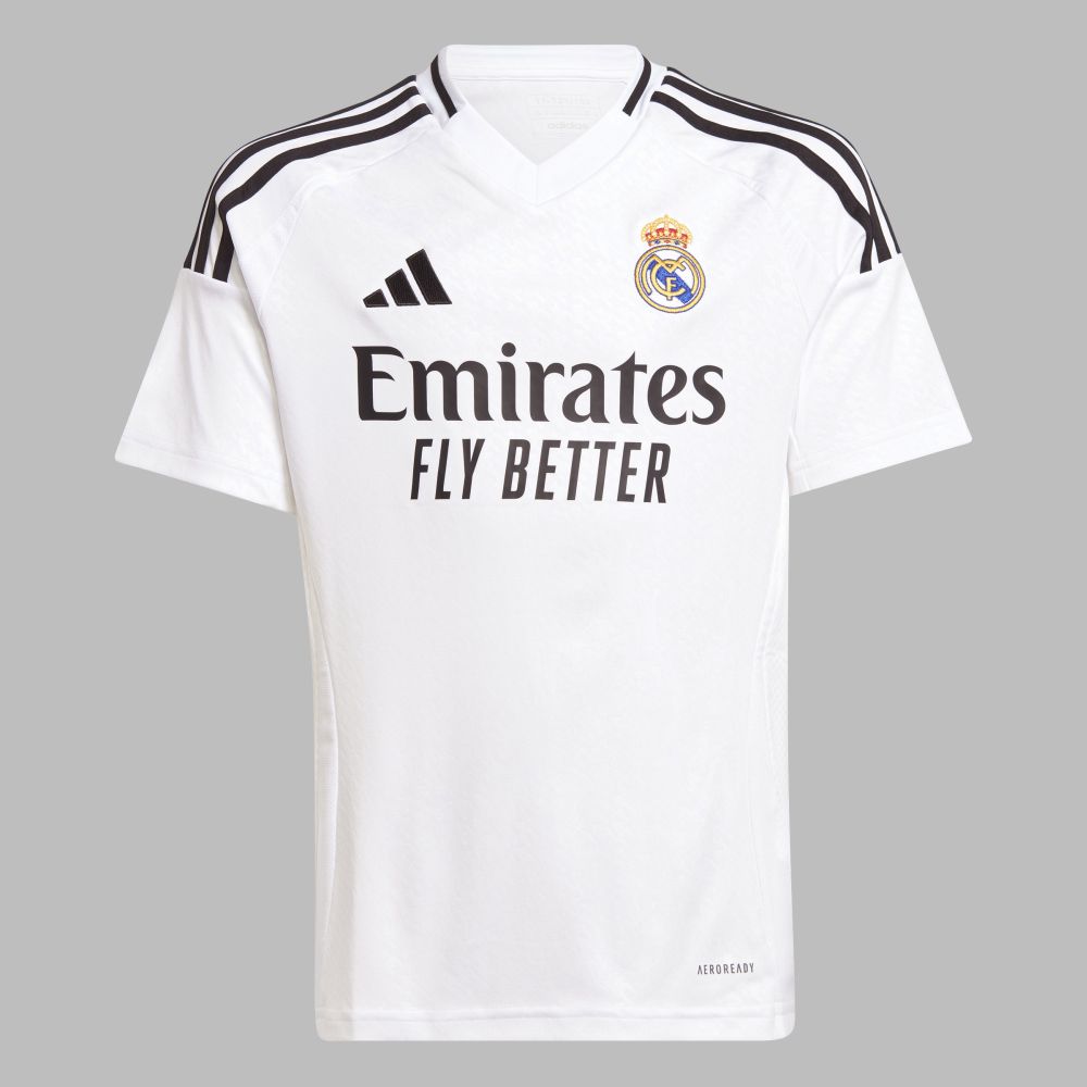 Camiseta adidas Kids Uniforme local Real Madrid 24 - Blanco