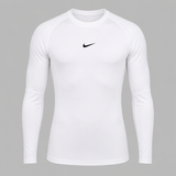 Camiseta Nike Hombre M Np Dri-Fit Tight Top Ls - Blanco