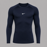 Camiseta Nike Hombre M Np Dri-Fit Tight Top Ls - Azul
